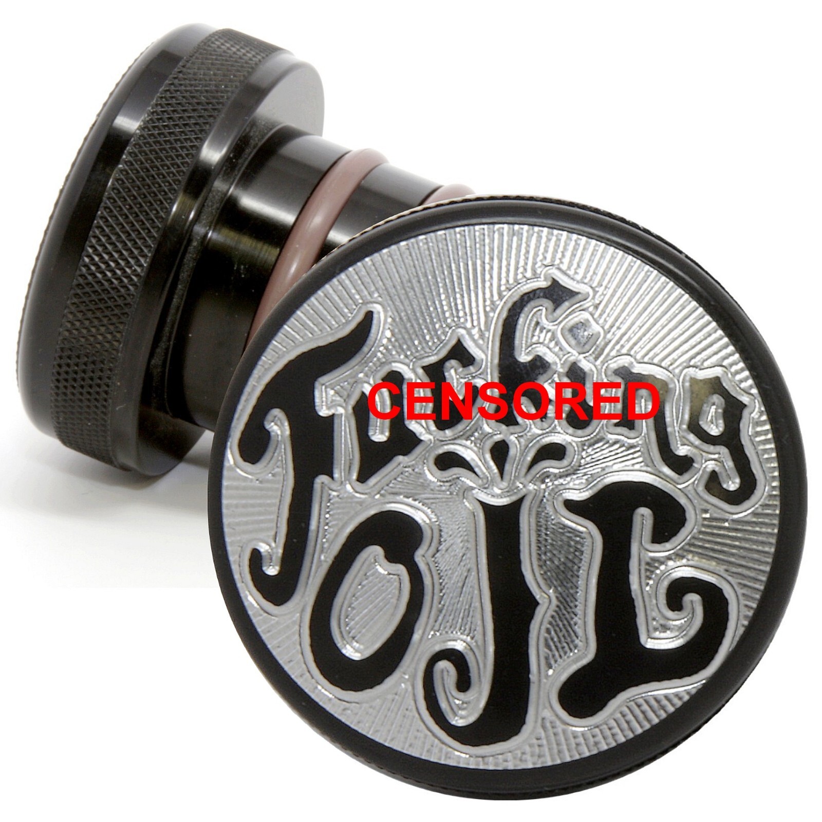 Harley Davidson Oil Cap for 2000-07 Harley Touring Models -Black Anodized Billet