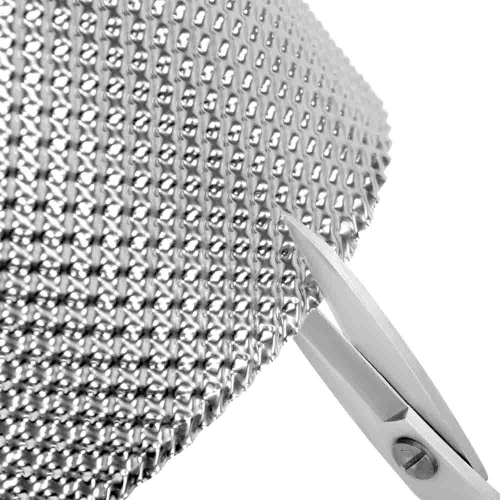 2PACK Exhaust Heat Shield Embossed 304 stainless steel Muffler Wrap Barrier