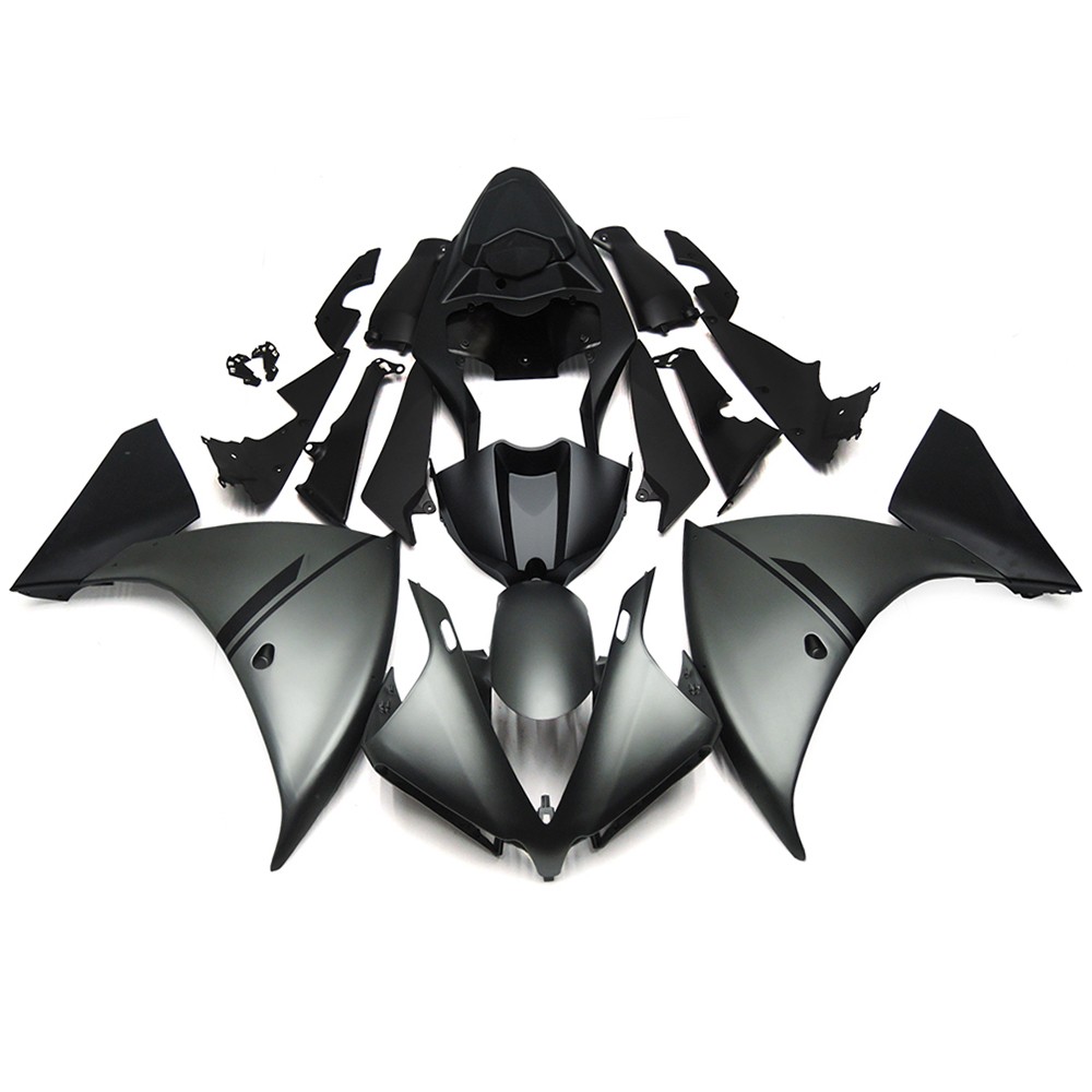 Gun Metal Fairing Kit for 2012-2014 Yamaha YZF R1 YZF1000 Injection ABS Bodywork