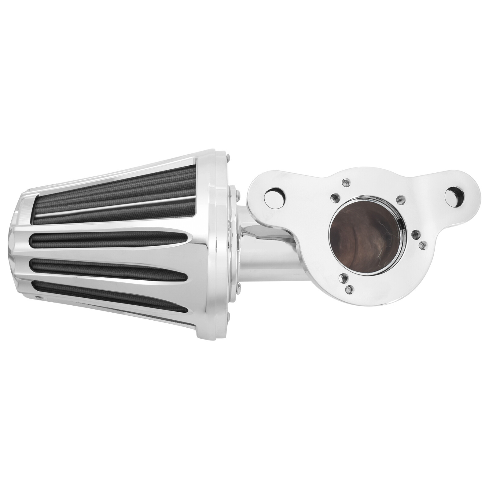 Grey Cone Filter Chrome Air Cleaner Kit For Sportster XL 1200XL 883XL 2004-22