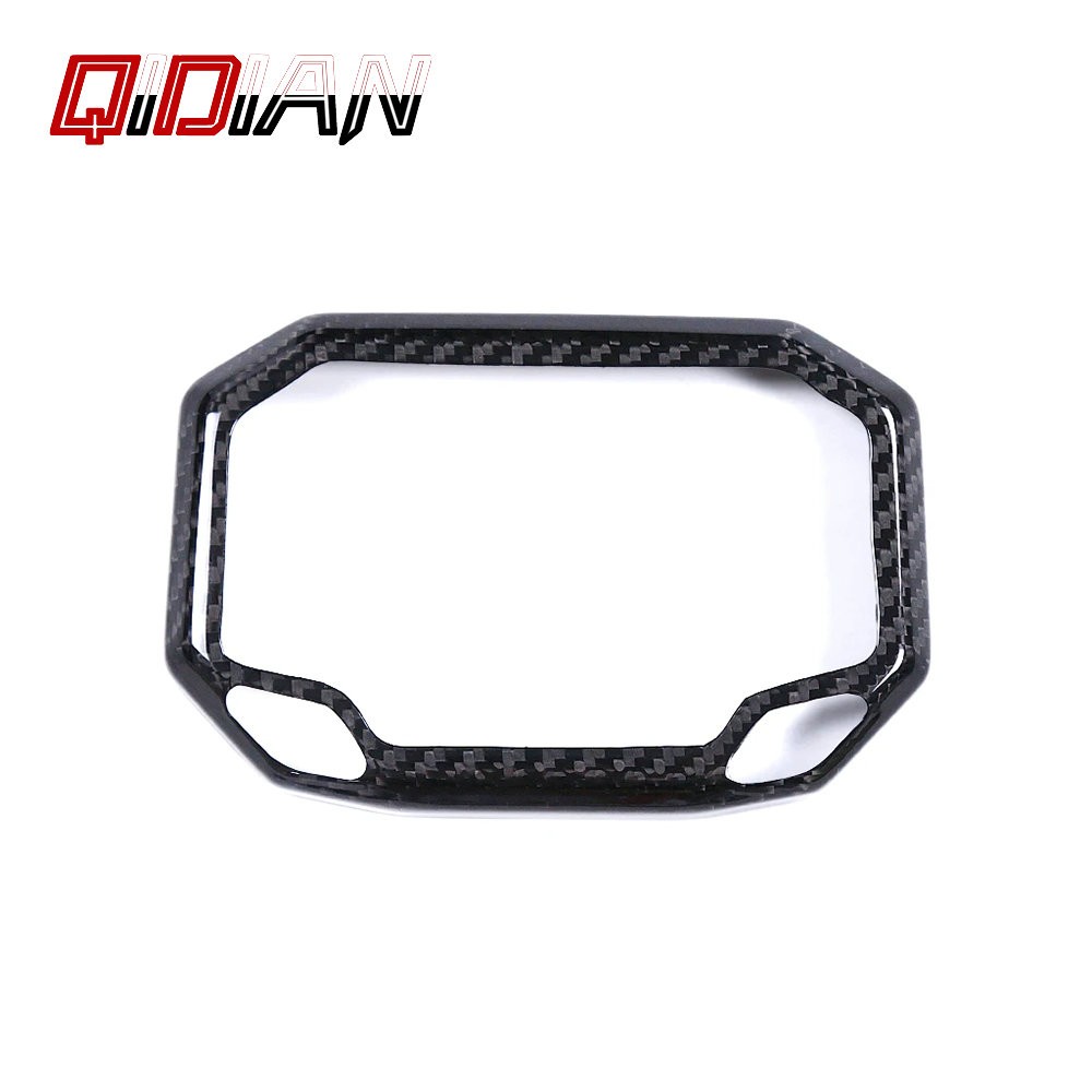 Carbon Fiber Speedometer Cover Instrument Guard For 2024-2025 Kawasaki Ninja500