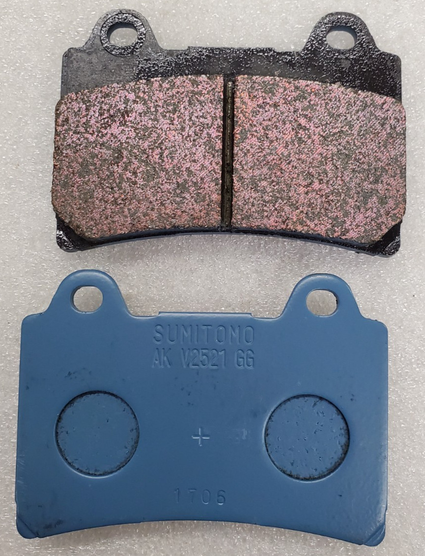 4KG-W0045-00-00 YAMAHA OEM NOS BRAKE PADS 1987-2014 XV,XVZ,FZR,FZ,FJ,TDM,TRX,SRX