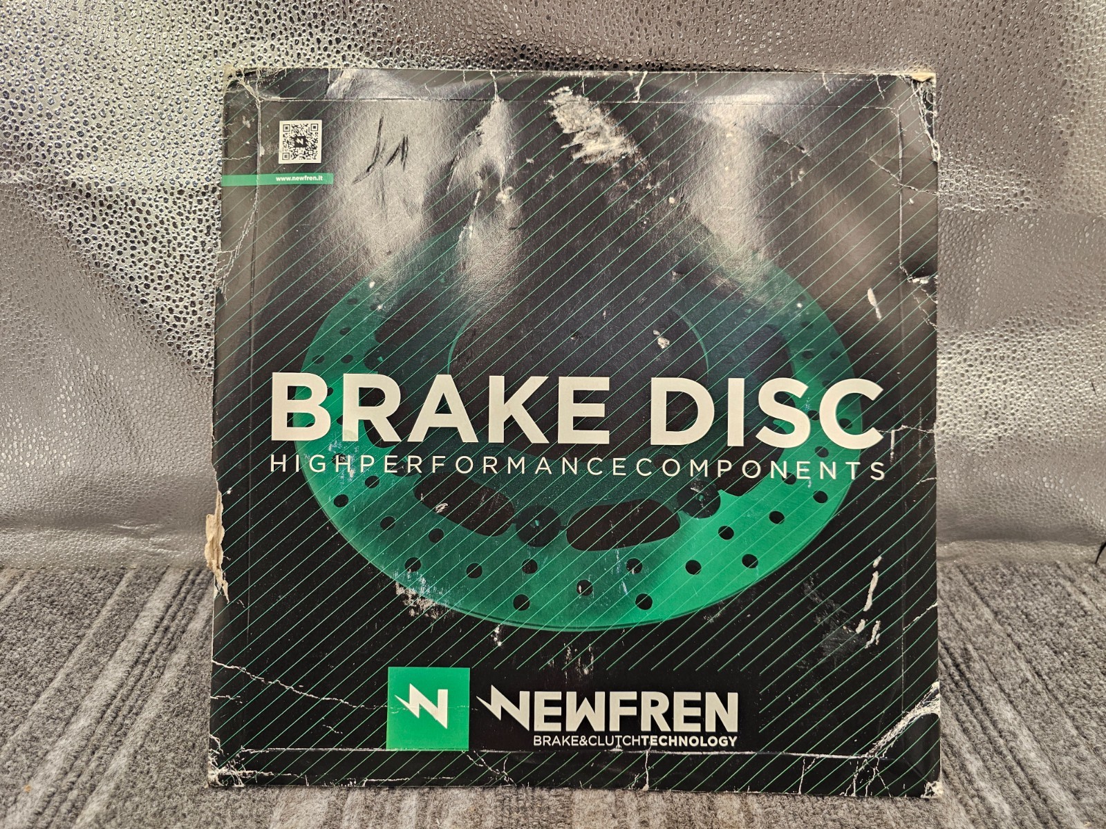 NEWFREN Brake Disc Triumph Street Twin Replacement, Front Brake 303816, 24003457