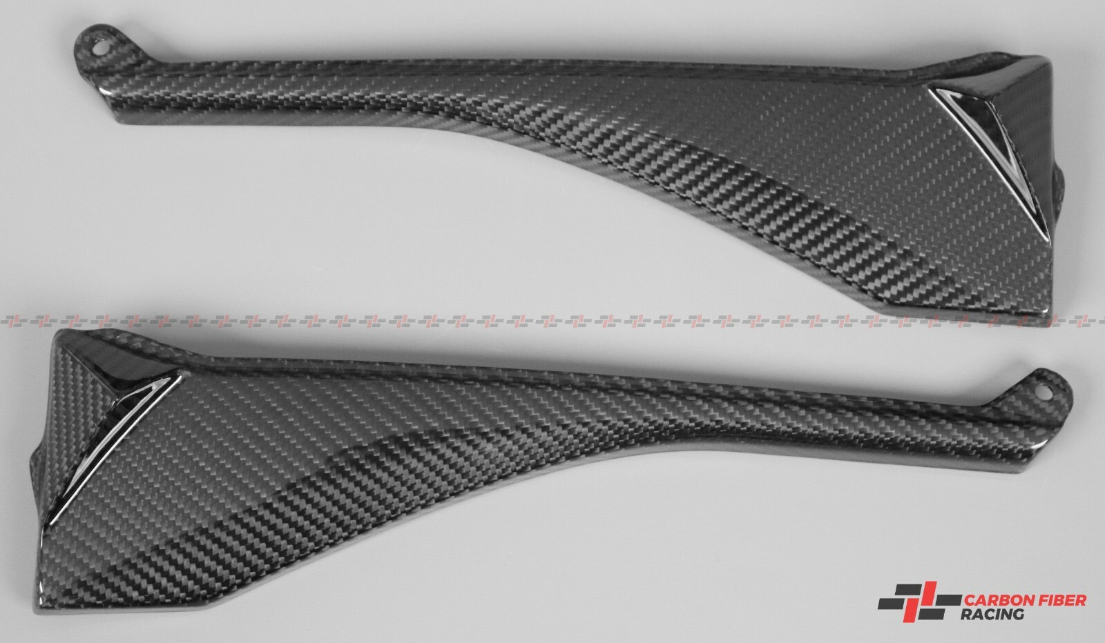 2008-2009 Kawasaki Ninja ZX-10R Dash Panels – 100% Carbon Fiber