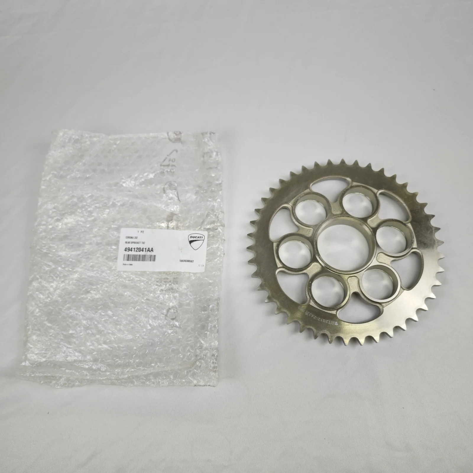 Ducati Genuine OEM Streetfighter Sprocket Rear Z42 Streetfighter V4 49412041AA