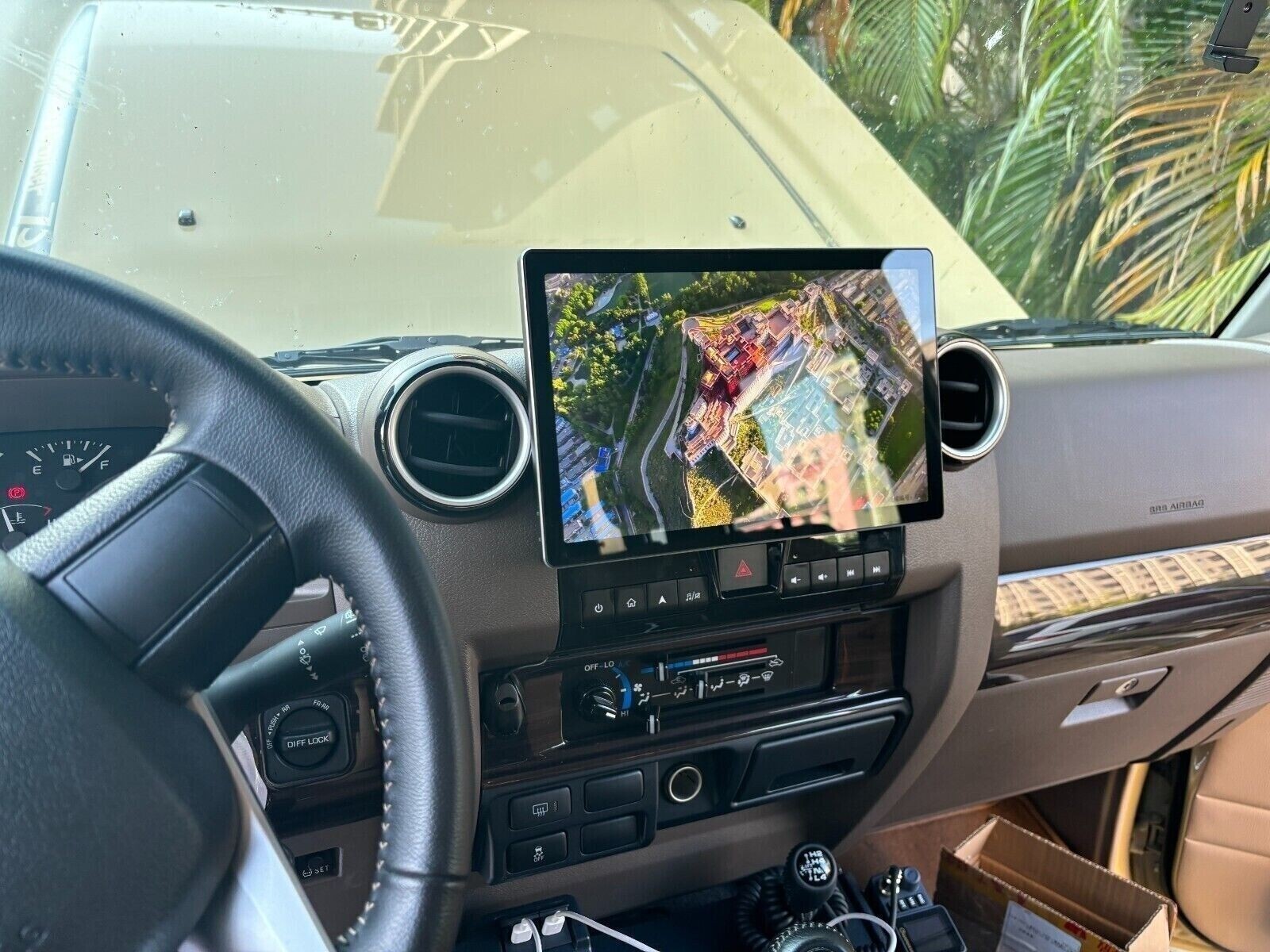 For 2007-24 Toyota Land Cruiser LC70 76 78 Android Radio 11.8″ Double DIN 4+64GB