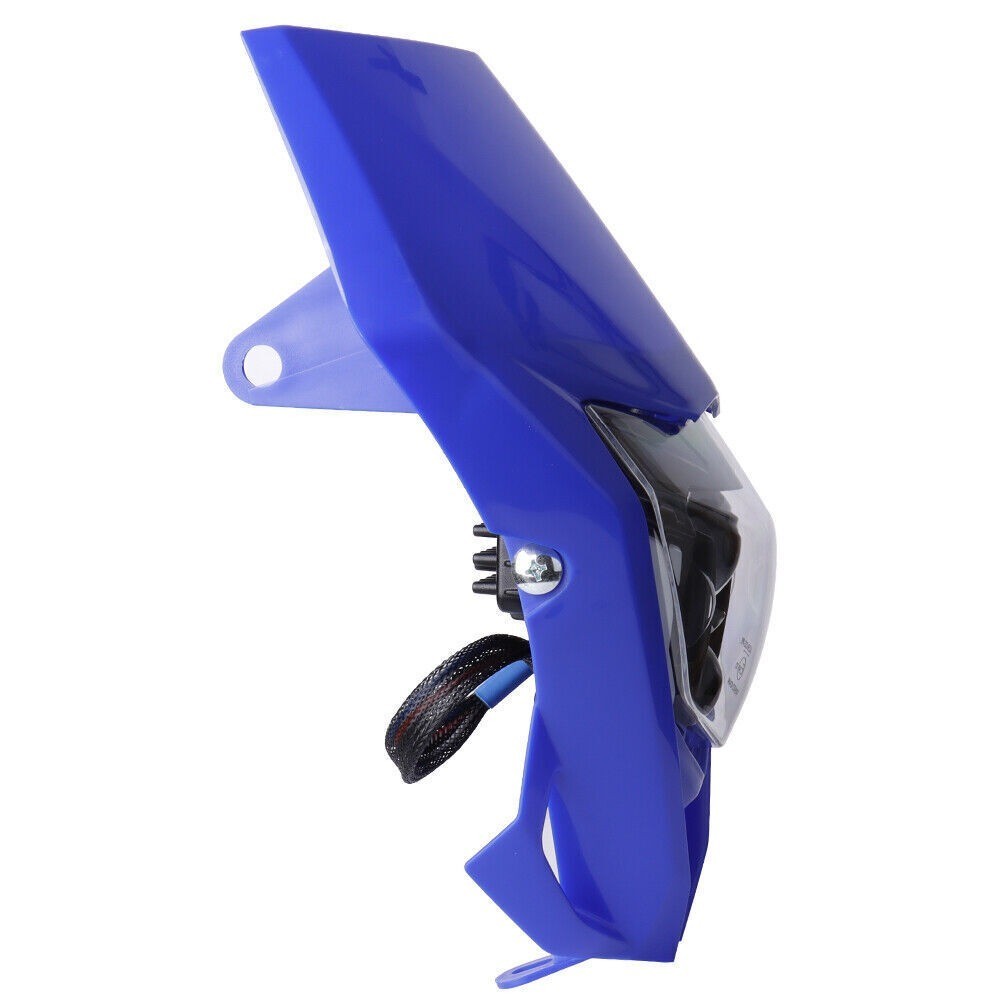 LED Headlight with Switch For Yamaha YZ 85 125 250 450 490 TTR 110 125 200 230