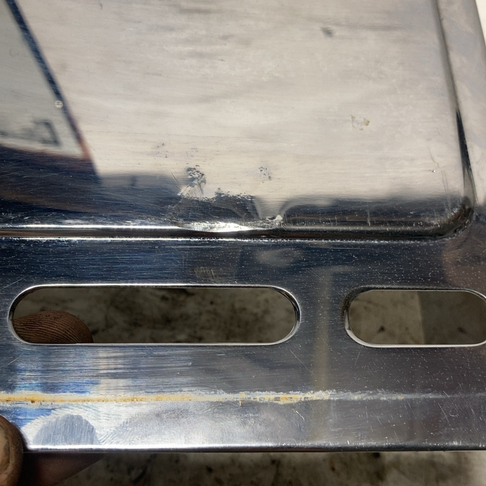 Harley 91-95 Dyna 82-99 XL Sportster OEM Chrome Battery Side and Black Top Cover