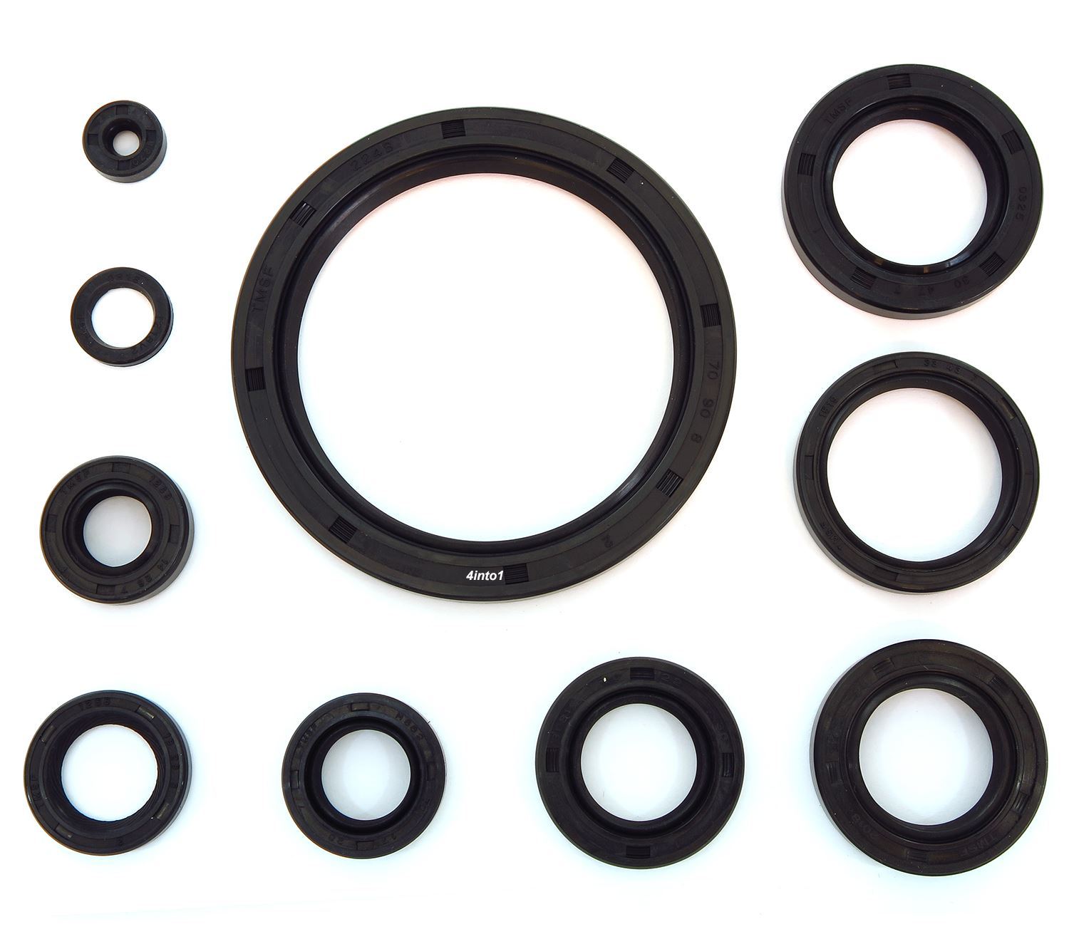 Engine Oil Seal Kit – Honda CX500 CX500C CX500D GL500 Silver Wing – 10 Seals
