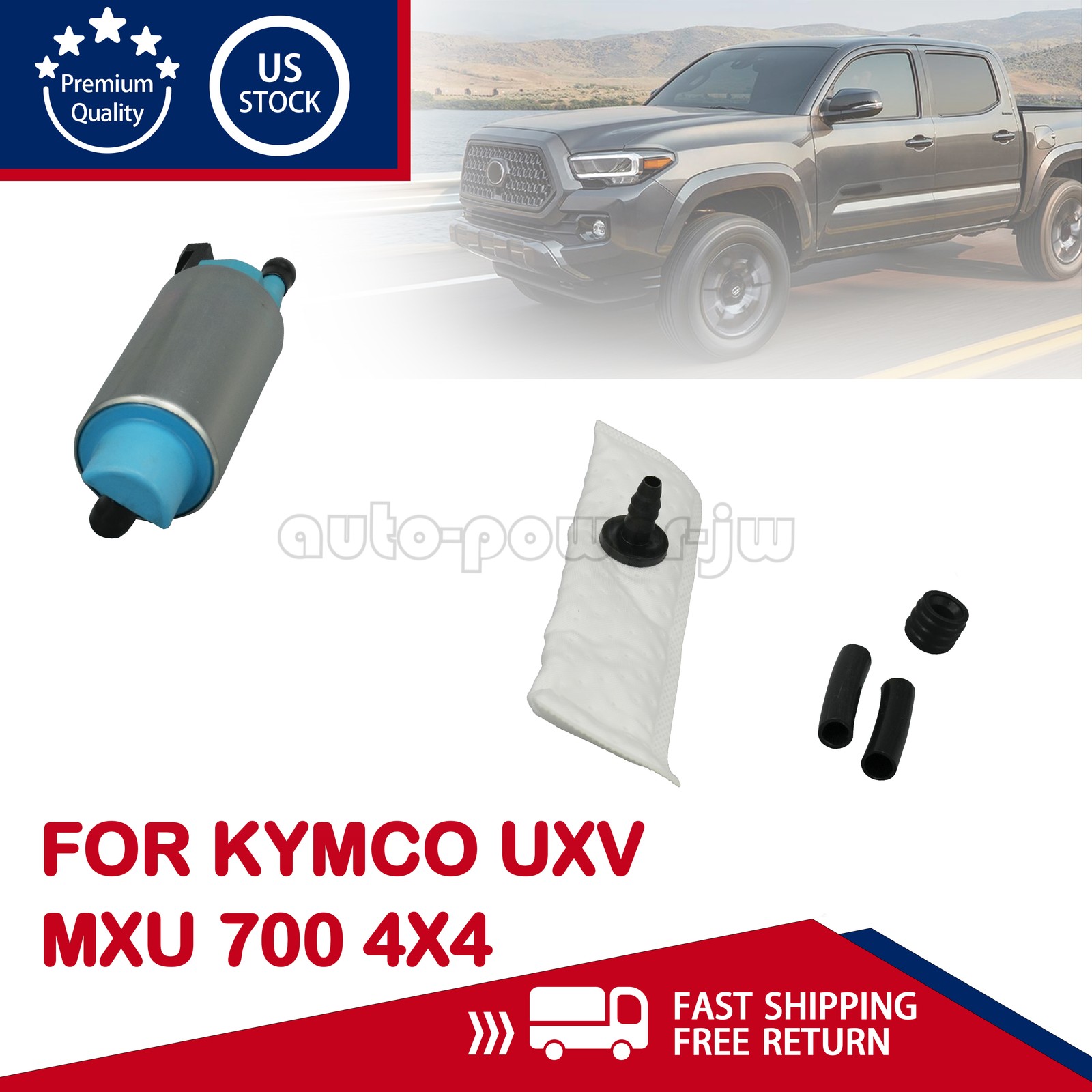 NEW 1755A-LKA8-E00 Fuel Pump Kit For Kymco UXV MXU 700 4×4 US