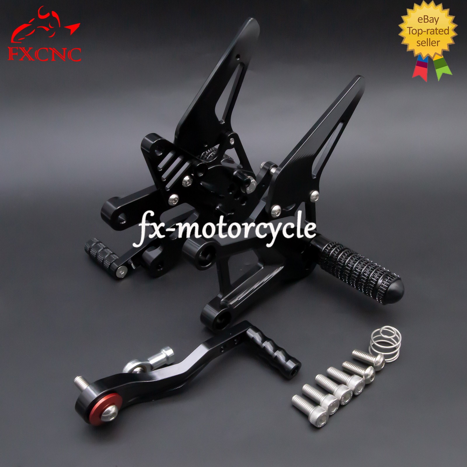 For Triumph Trident 660 2021-2025 FXCNC Rearset Footpegs Footrest Pedals Set New