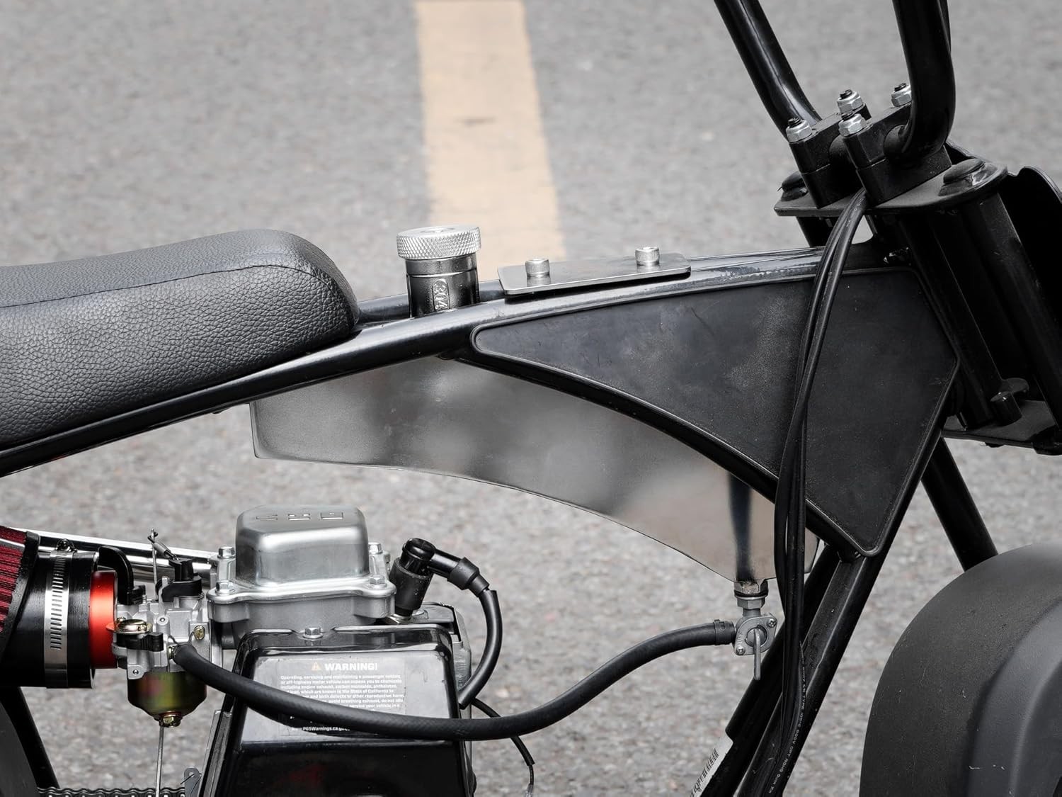 Stainless Steel Fuel Gas Tank for Coleman B100 RB100 Realtree RT100 Mini Bike