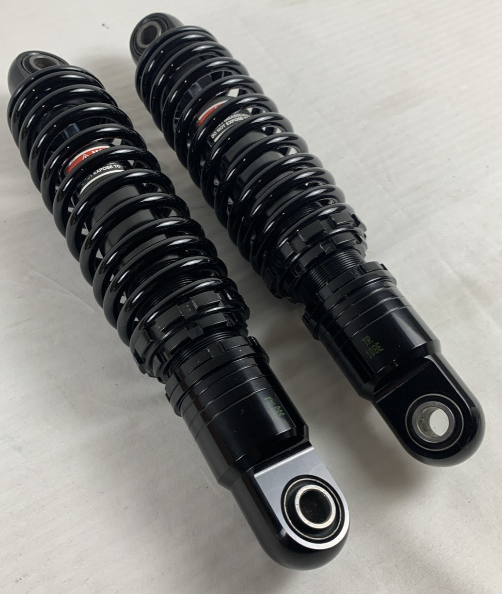 DRAG SPECIALTIES FOR HARLEY DAVIDSON 85-19 FLT 11 IN BLACK REAR SHOCKS 1310-1204