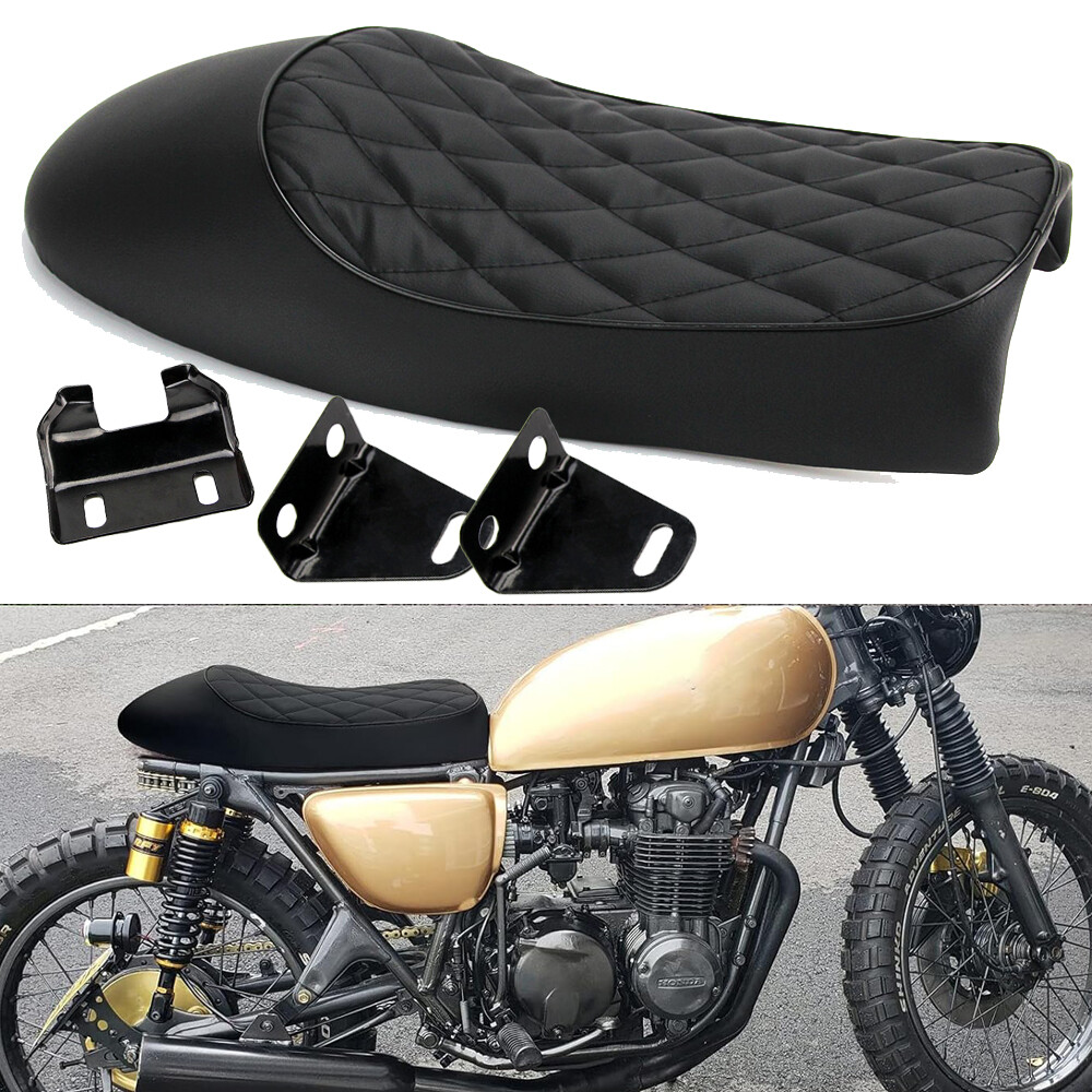 For Kawasaki KZ200 KZ400 KZ650 KZ800 KZ1000 Vintage Cafe Racer Hump Saddle Seat