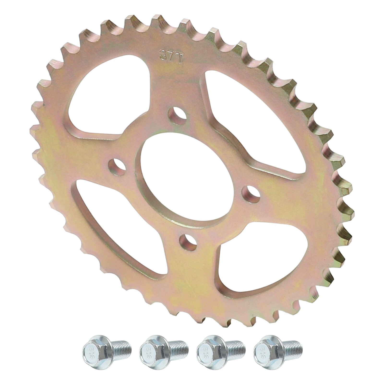 530 Chain 37T Tooth Rear Sprocket Bolts for Kandi Go kart ATV Quad Dirt Pit Bike