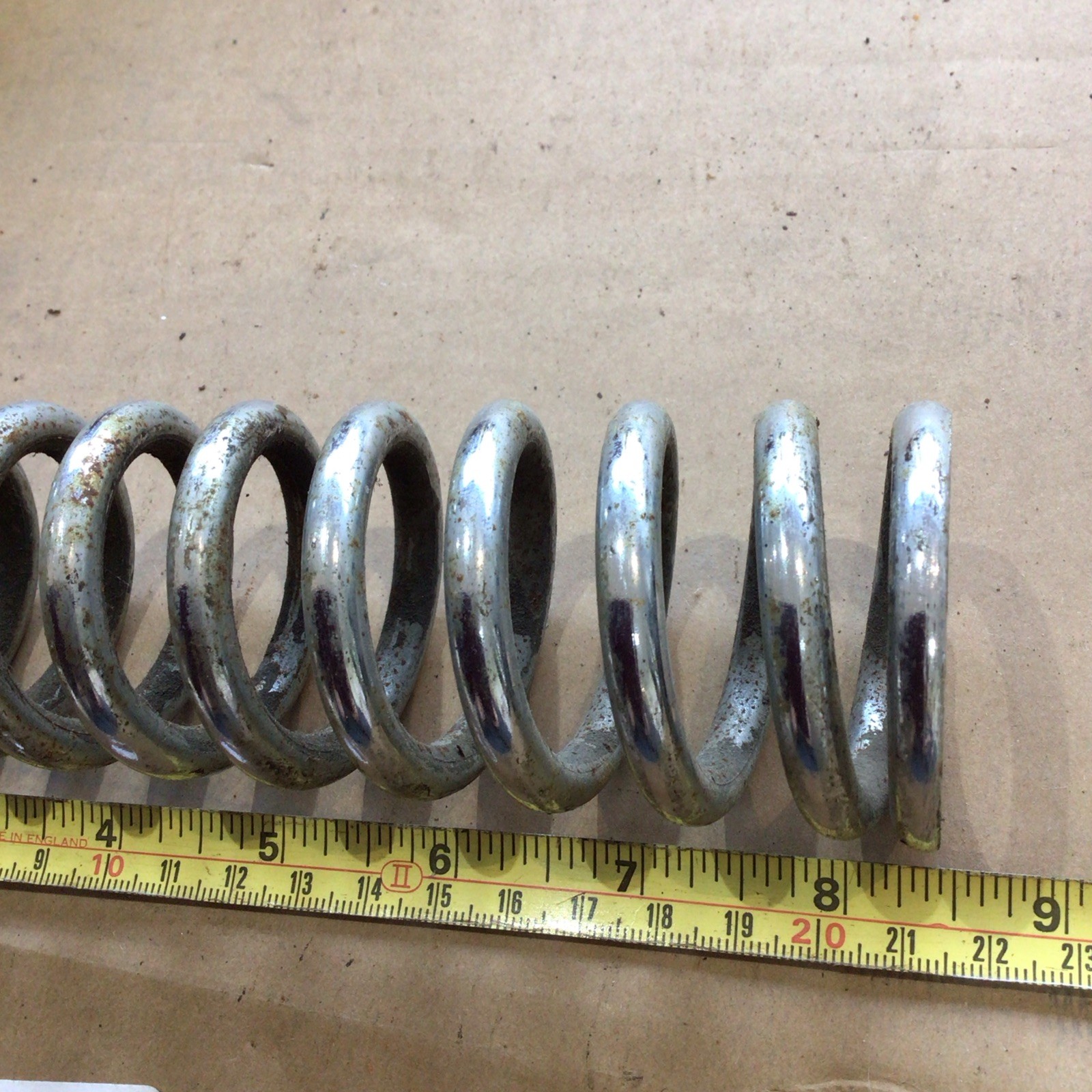 Vintage Motorcycle Rear Shock Absorber Spring 21cm long
