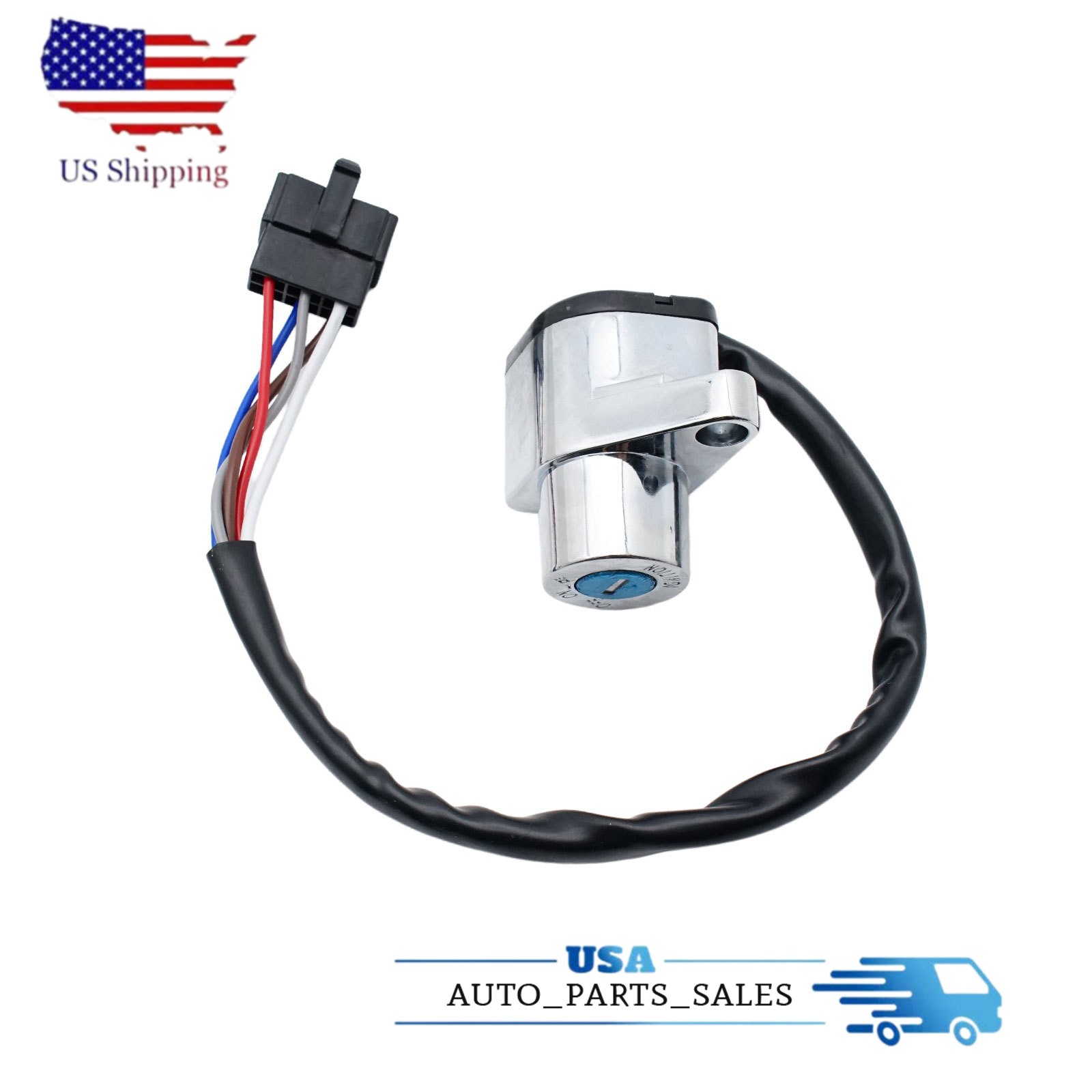 Ignition Switch Fuel Cap Fit for Kawasaki EN500 Vulcan 500 LTD 2001-2009