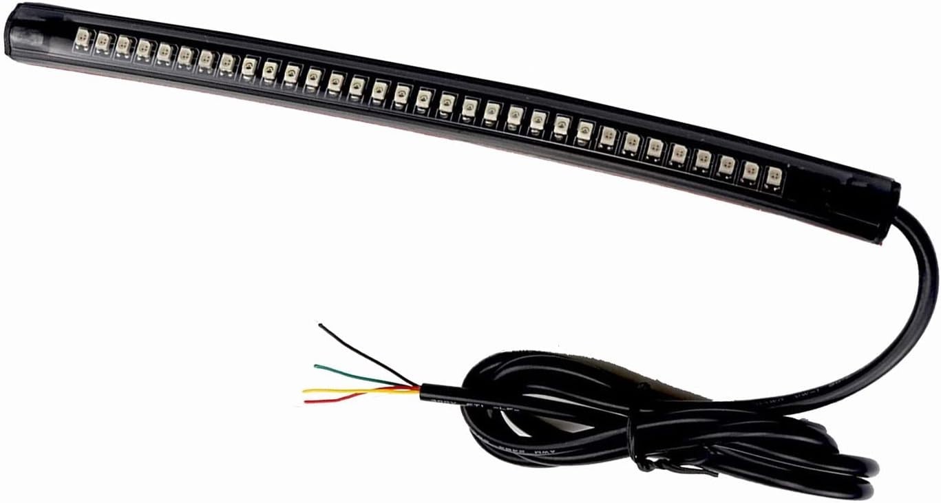 Durable 32 LED Light Strip – Perfect for Motorcycle Tail Lights and Signal Use