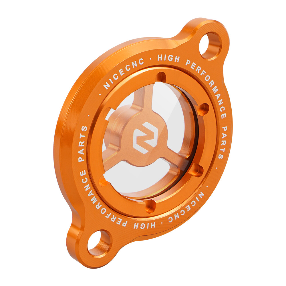 Transparent Engine Oil Filter Cover Cap Plug For KTM DUKE 200/250/390 2016-2023