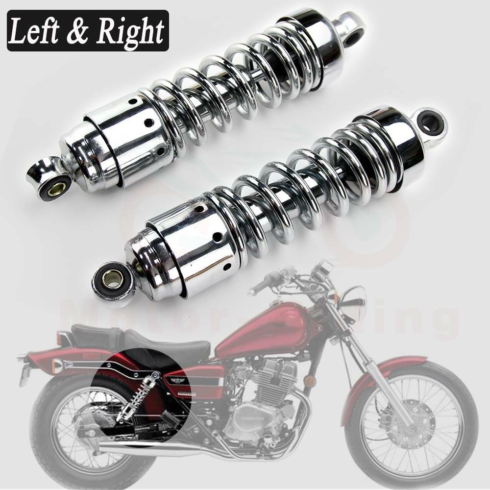 10.5″ Rear Shocks Absorber Suspension For Honda Rebel 250 CMX250 CA250 1986+