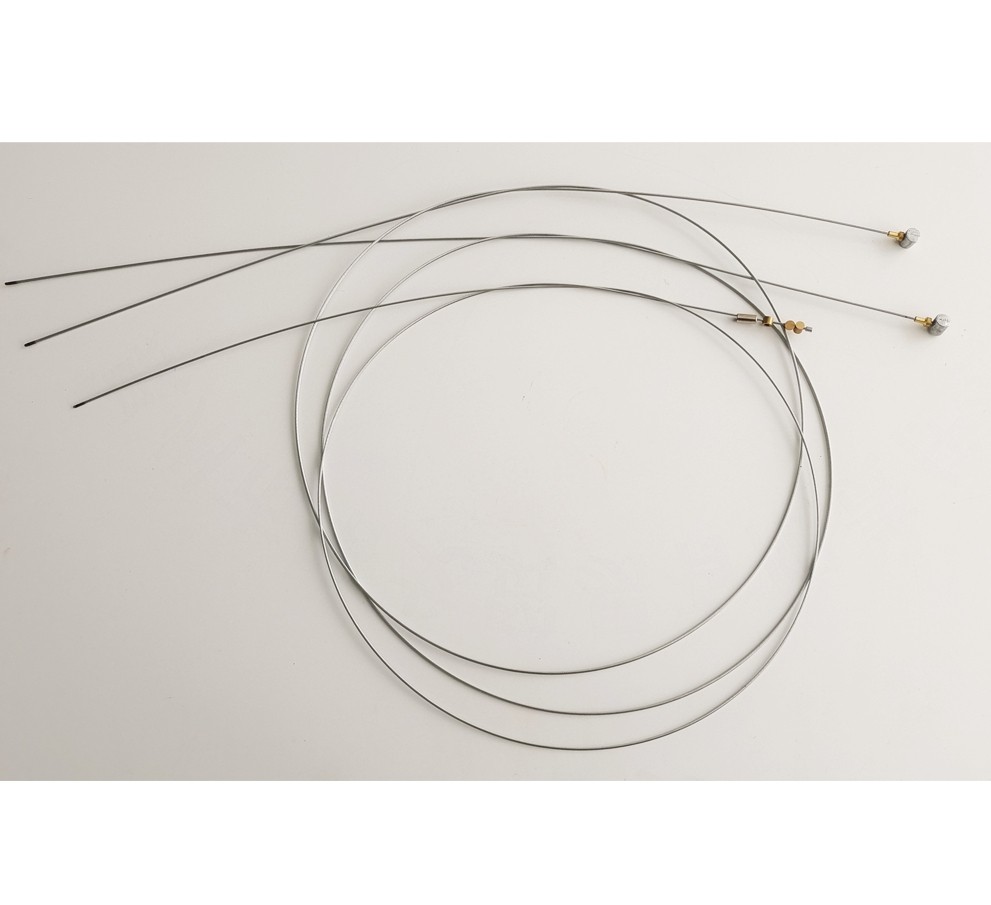 6Pcs/Set Universal Motorcycle Cable Kit Clutch Brake Throttle Choke Cable Line