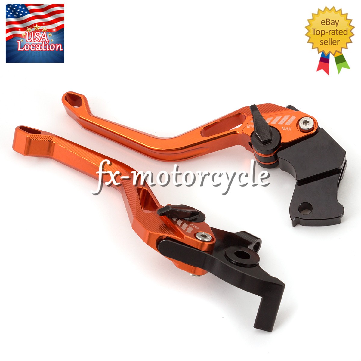 For KTM 690 Duke/SMC/SMCR 2014-2021 3D Rhombus CNC Brake Clutch Levers Short Set