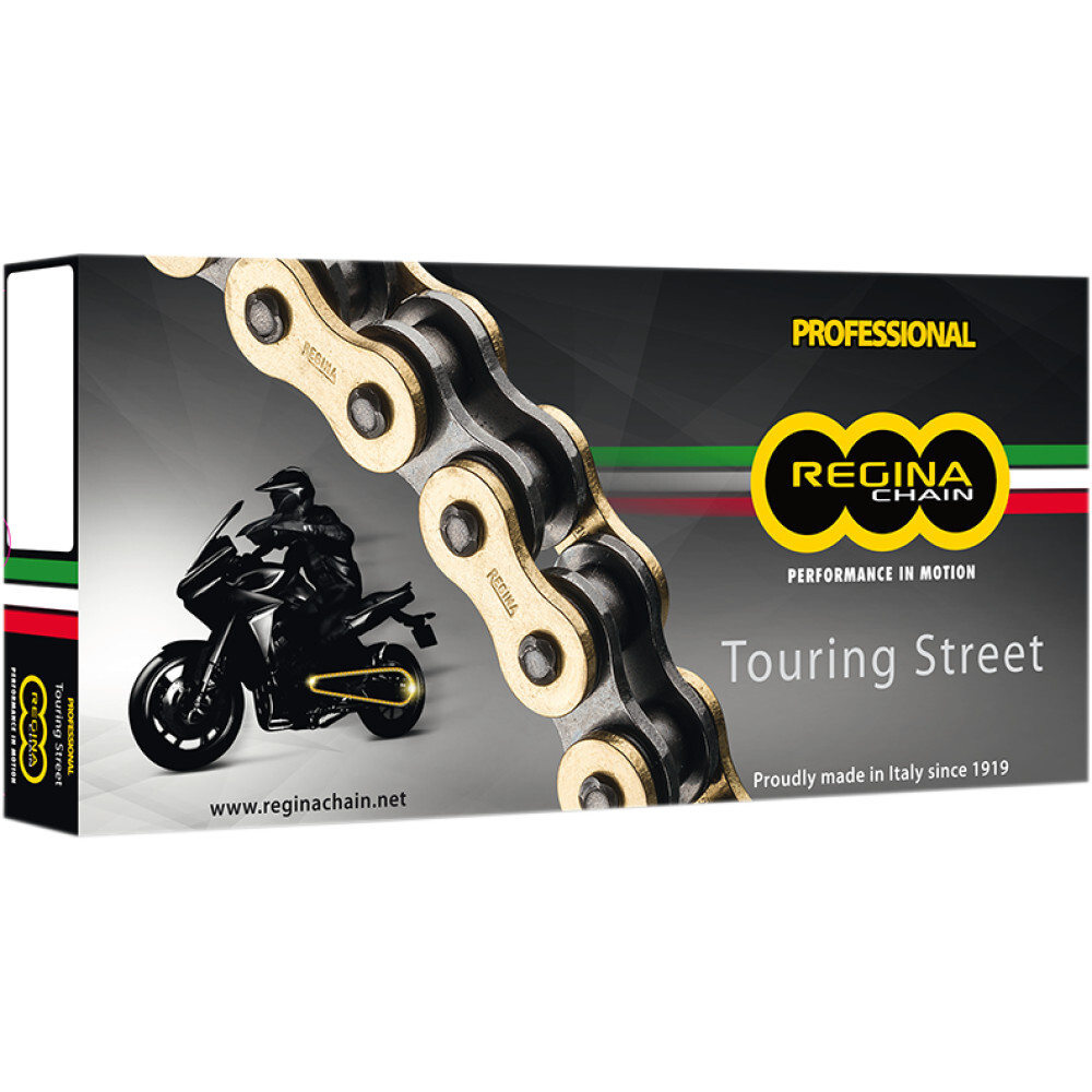 REGINA 525 ZRT Series Z-Ring Chain (Gold) 120 Links