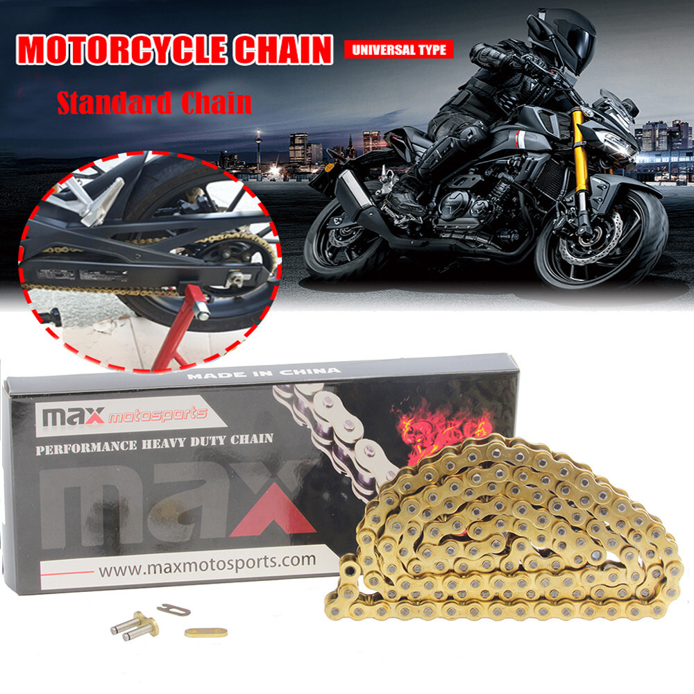 Gold 420 Drive Chain 132links for Honda CRF150R CRF150RB & KAWASAKI KX80 KX85B