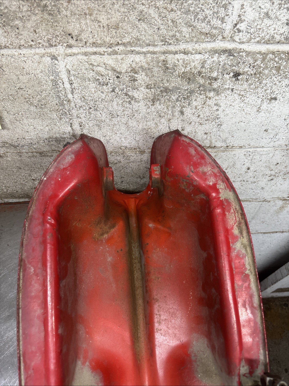 Vintage Honda Cb400f Cb 400 F Cap Gas Fuel Petrol Tank Oem Red
