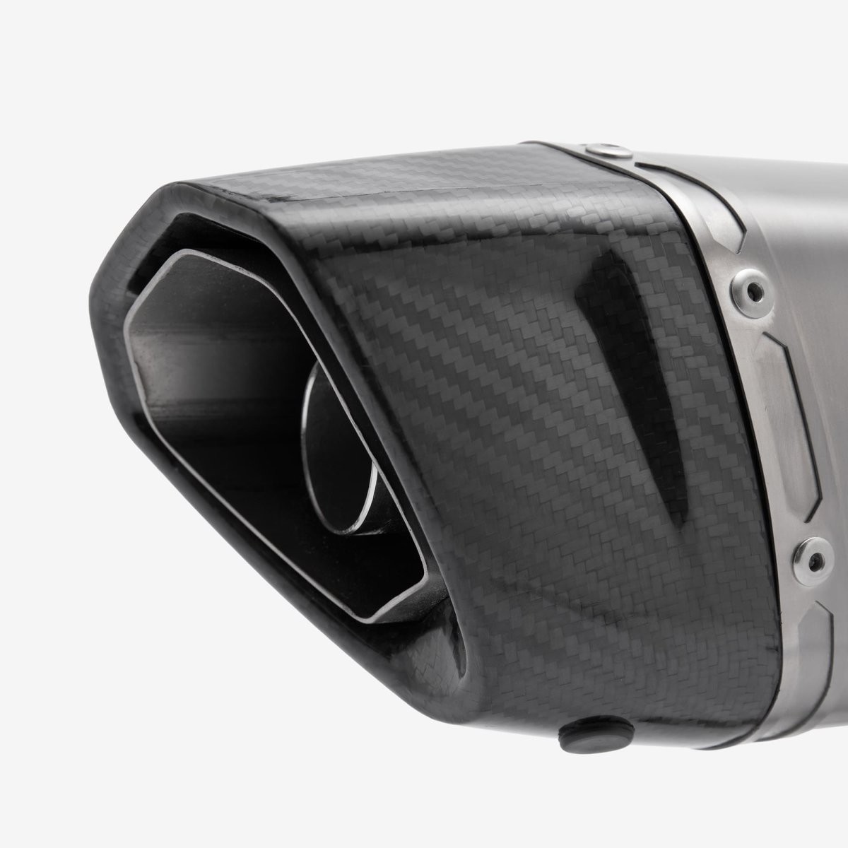 Lextek Titanium Exhaust Silencer for Yamaha YZF R6 (17-19) 60mm Multicoloured