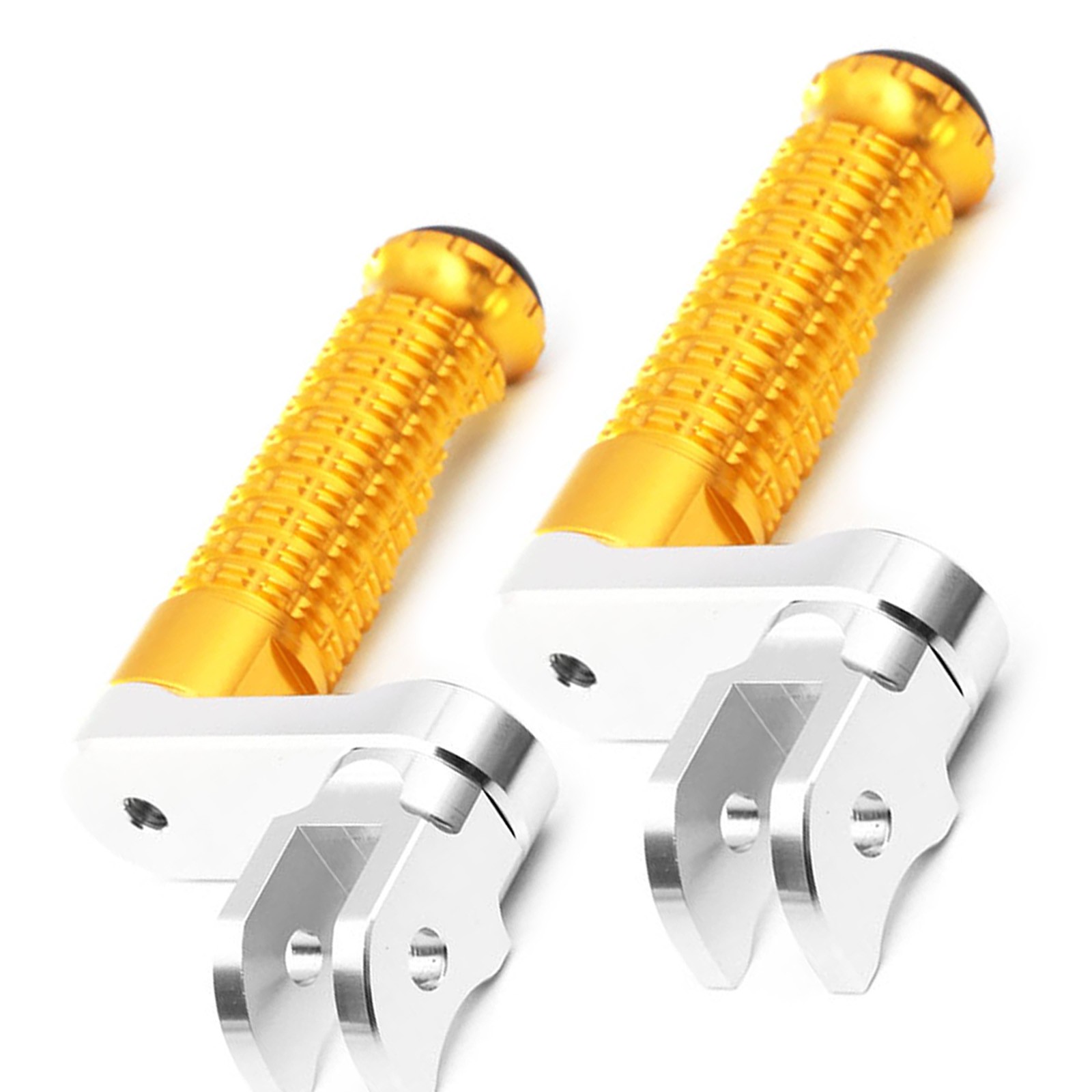 MPRO 1.5 inch Riser Gold Front Foot Pegs For Shiver 750 07-12 13 14 15 16 17