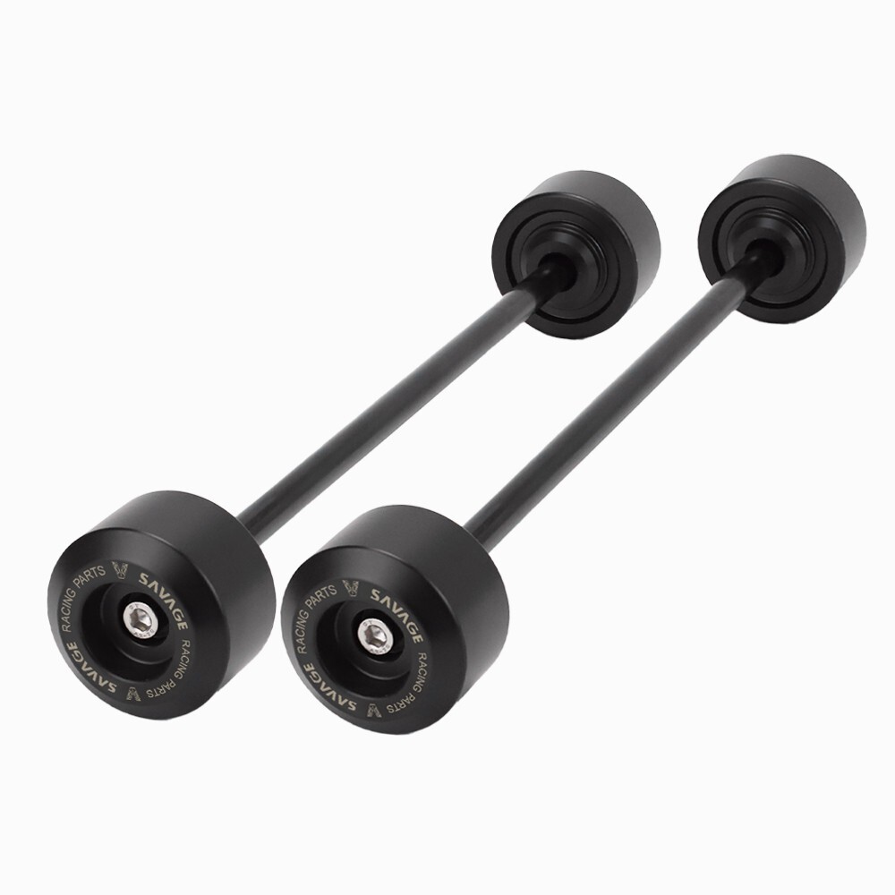 Front Rear Fork Axle Slider Wheel Protector Crash Guard For YAMAHA YZF R1 MT-10