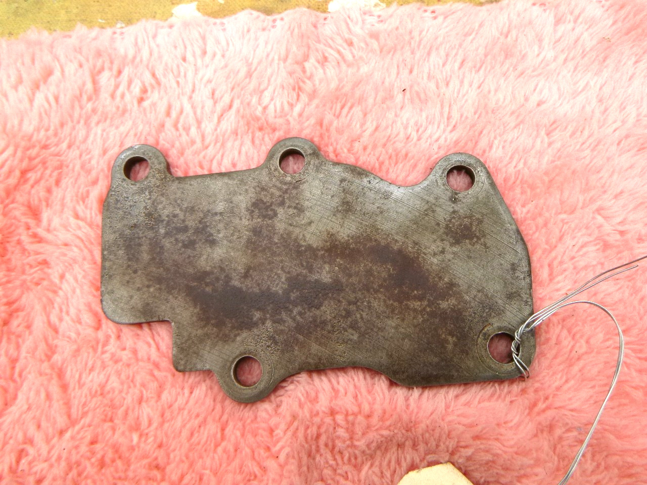 OEM HARLEY DAVIDSON “K” MODLE OIL PUMP COVER PLATE 1952 & 1953 VERY GOOD COND.