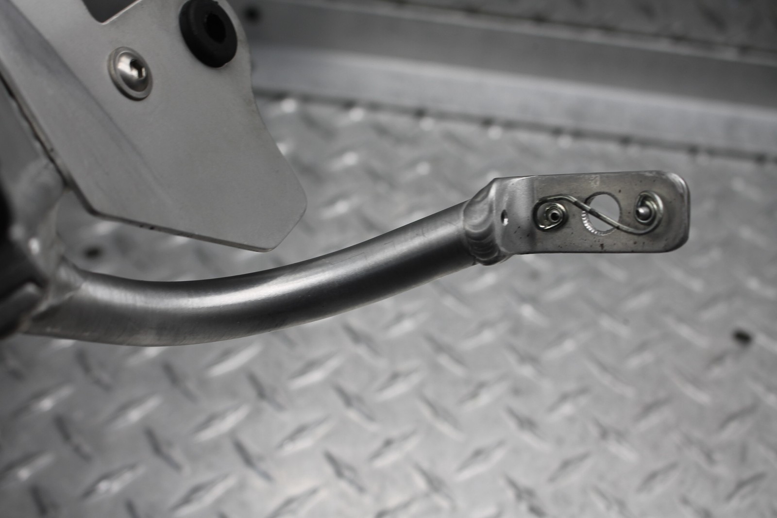 2015 BMW S1000RR AFTERMARKET ALPHA RACING FRONT UPPER FAIRING STAY BRACKET
