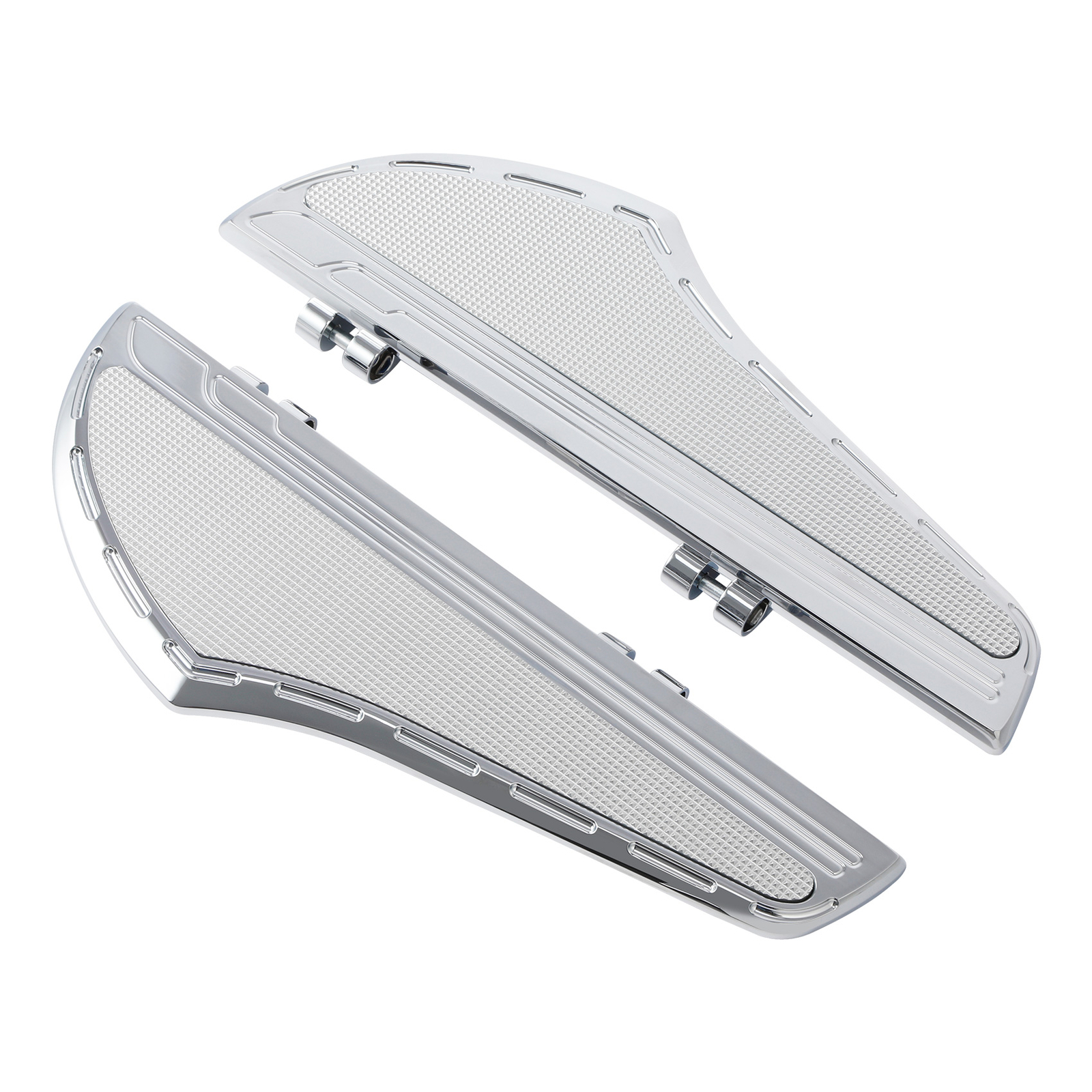 Rider Driver Floorboard Footboard Fit For Harley Touring 2000-24 Softail 00-17