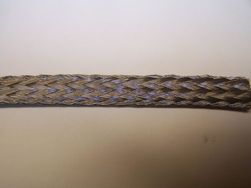5 FEET Braided 304 stainless wire sleeve sheathing 3/8″ EXPANDABLE NEVER RUST