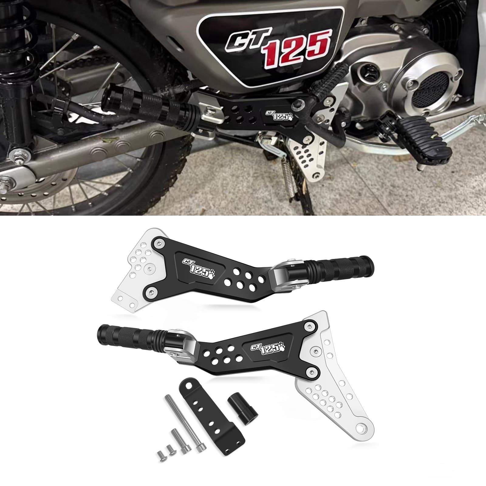 For CT125 Trail125 Trail 125 2025 2024 2023 2022 2021 2020 Motorcycle silver