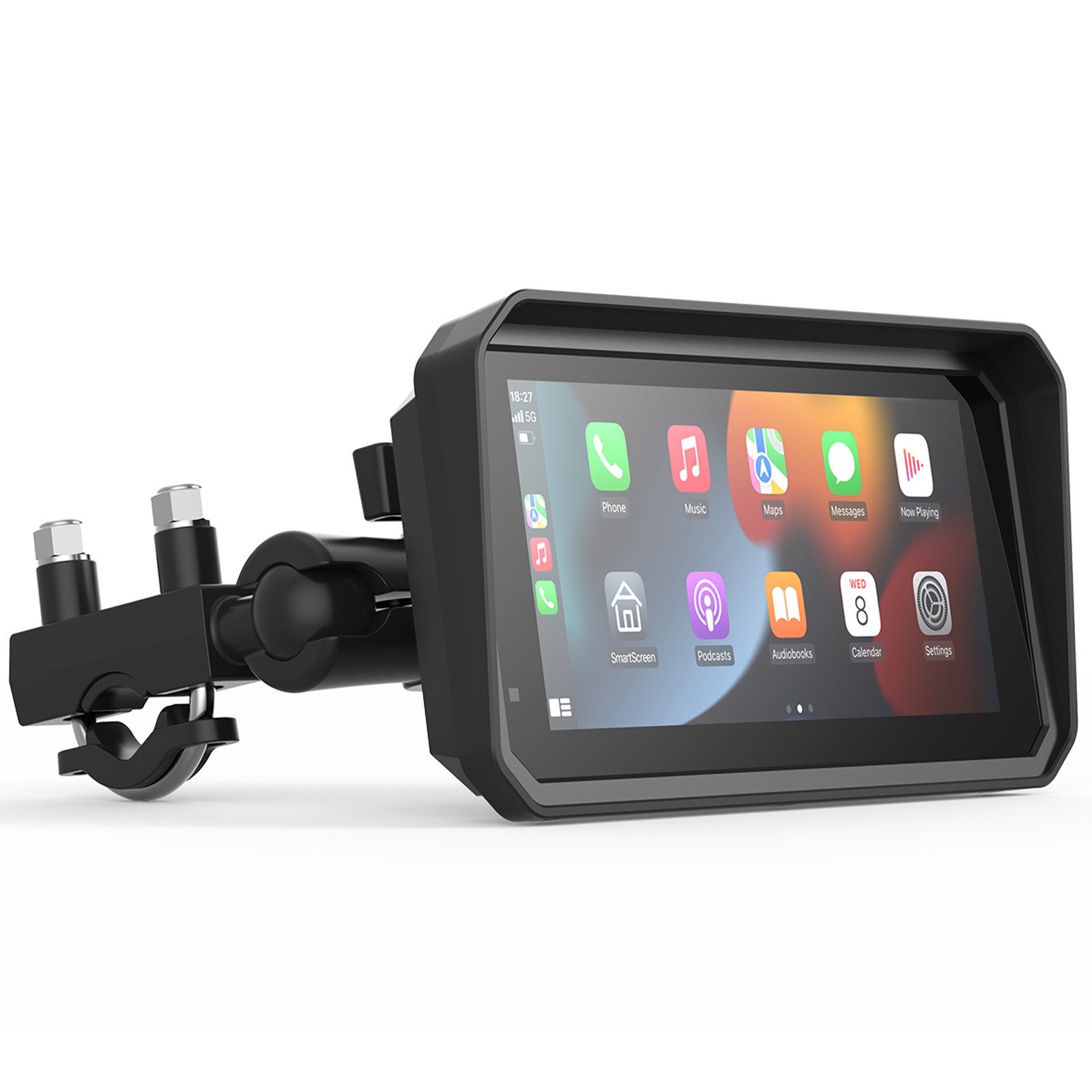 6″ Motorcycle Carplay GPS Navigation Wireless CarPlay & Android Auto IP67 WIFI