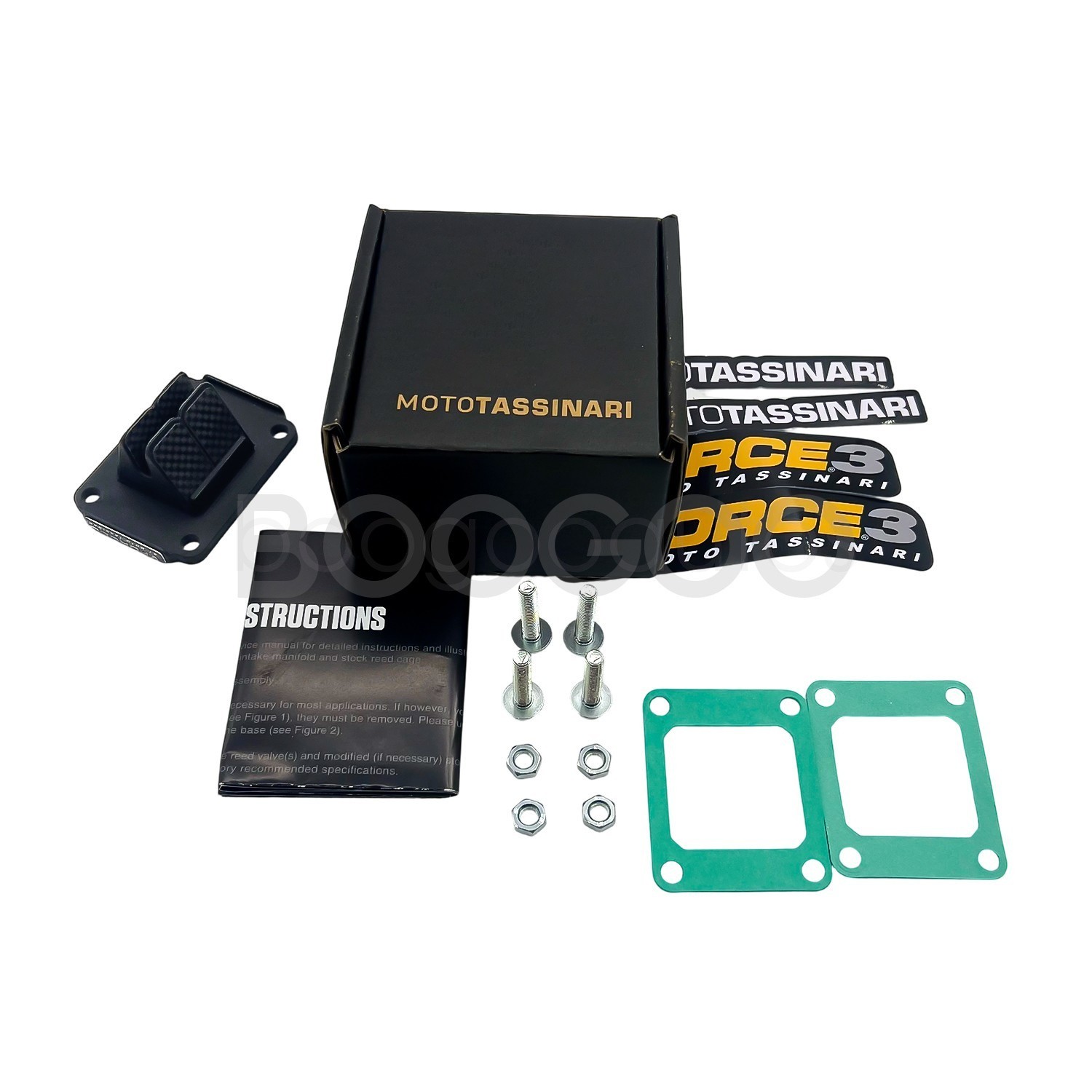 For Moto Tassinari V-Force 3 Reed Valve System Kawasaki KX60/KX65/RM65 V364A