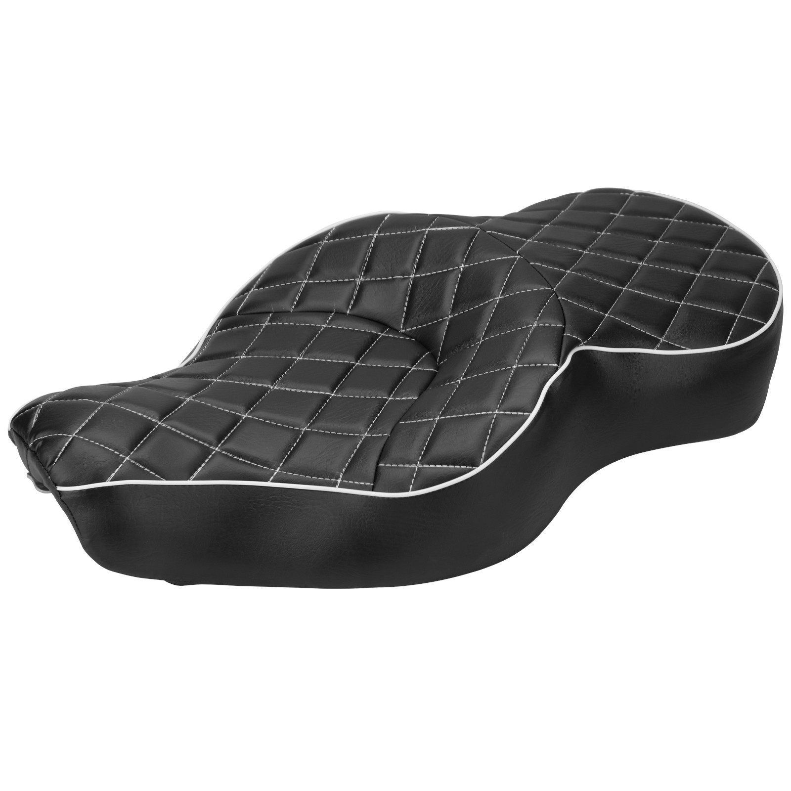 One-Piece Driver & Passenger Seat Two-up Seat For Harley Sportster XL883 XL1200
