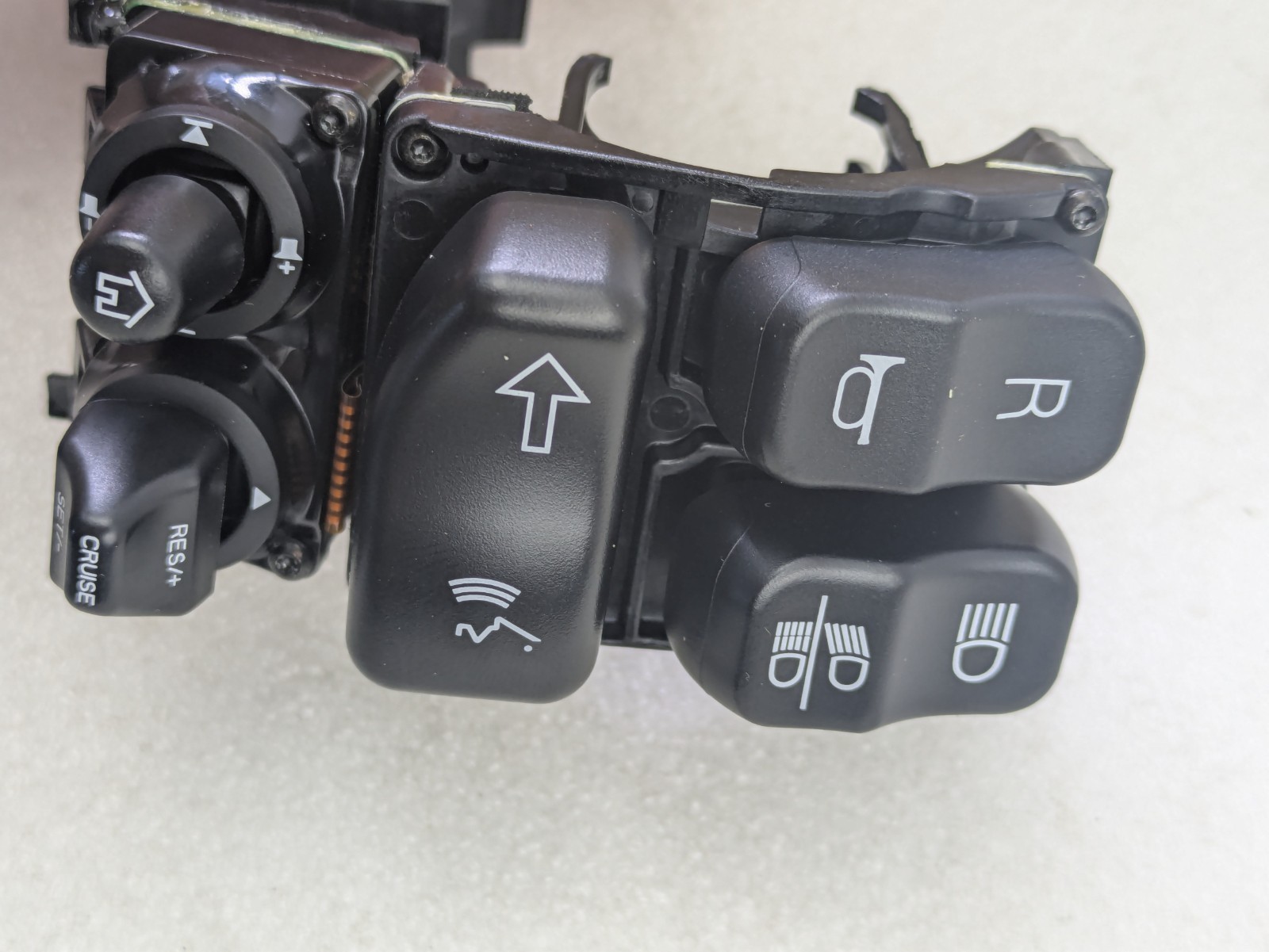 Harley-Davidson 71500135A Tri Glide Trike Left Hand Control Switch Pack Assembly