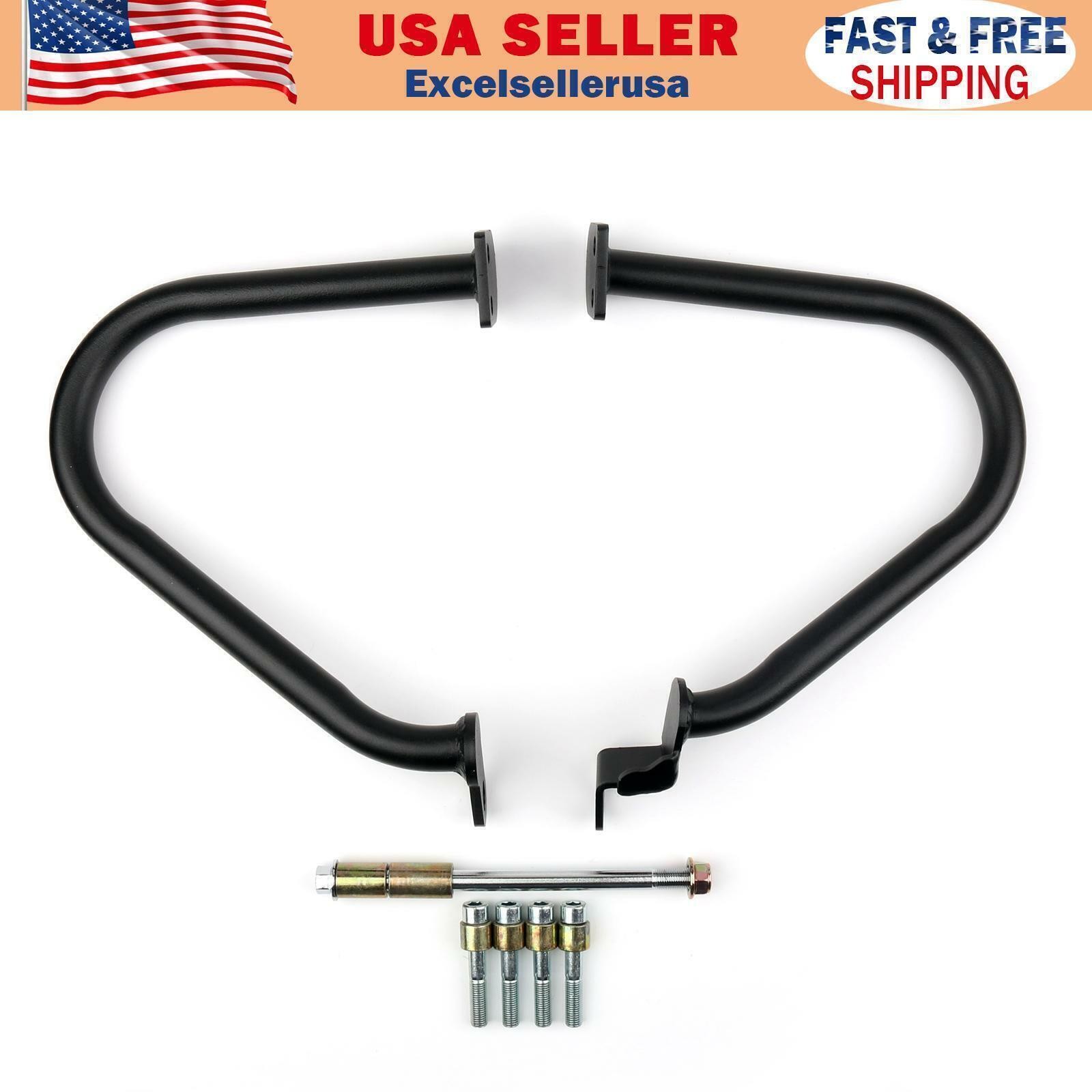 Highway Engine Guard Crash Bars Fit For T100 T900 2009-2017 2010 Black USA