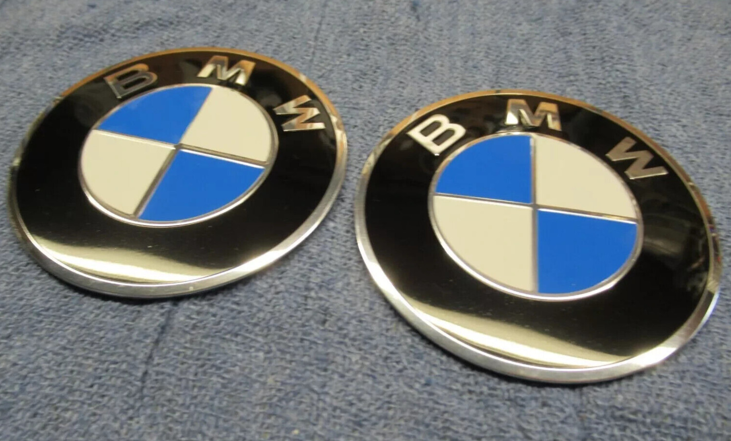 BMW Airhead 2x 70mm Gas Tank Badges Emblems r90s r90/6 r75/5 r75/6 r100rt r100rs