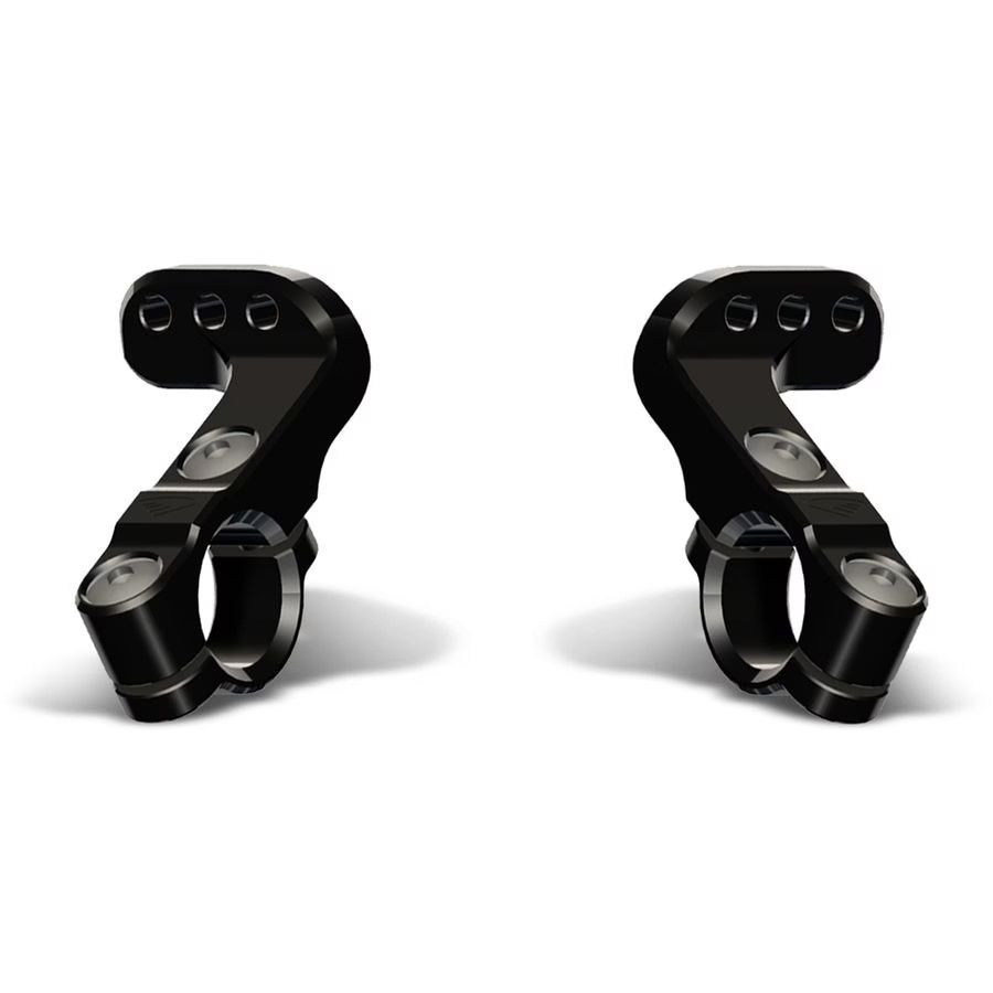 Cycra Pro Bend CRM Ultra Replacement Clamps – Black, 7/8in 1CYC-1363-12