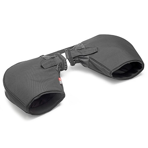 Givi TM421 Thermal Motorcycle Handlebar Muffs for Hand Guards – Black
