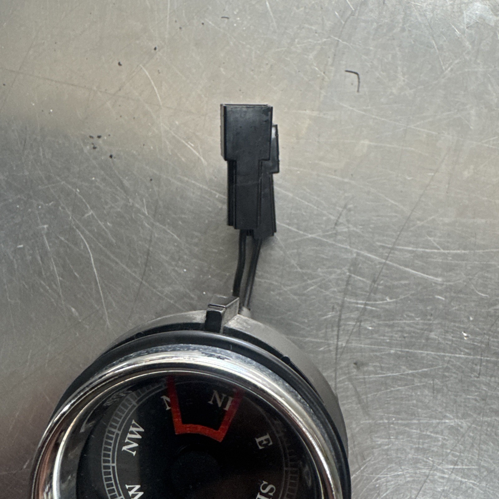 2003 Harley Davidson FLH Fairing Compass / Gauge USED