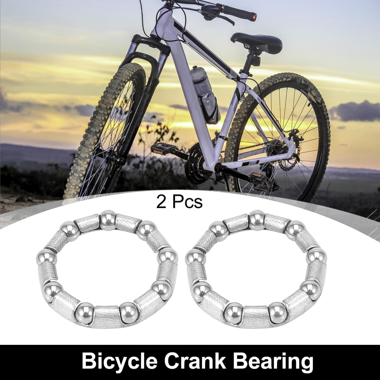 2pcs 31mm x 9 Ball Bearings Cages Middle Crank Wheel Bearing Retainer for Bike