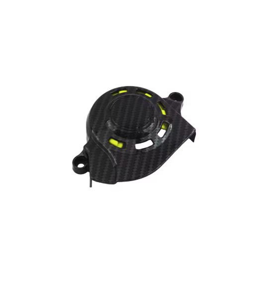 Carbon Fiber Extended Tail Rear Fender Front Mudguard Battery Cover-Motor cover