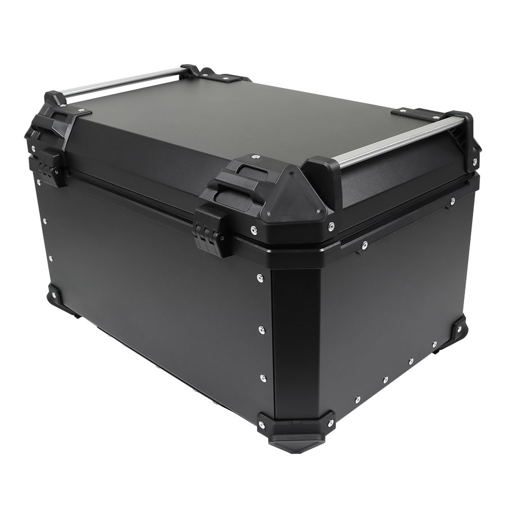 22L/45L/55L/65L Aluminum Motorcycle Trunk Tour Tail Box Luggage Storage Top Case