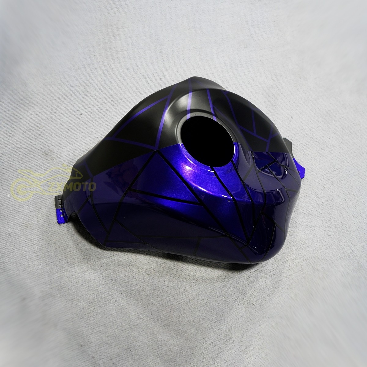 Glossy Purple Black Fairing Kit +Tank For Kawasaki Ninja ZX6R 2024 2025 636 ABS